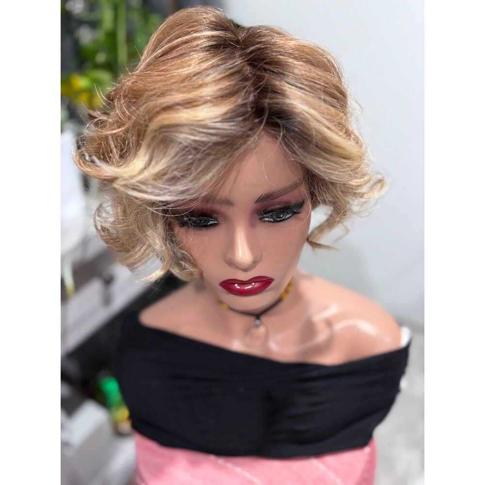 Tressallure Wig “Twisted Pixie” in  color  17/26/R8| New